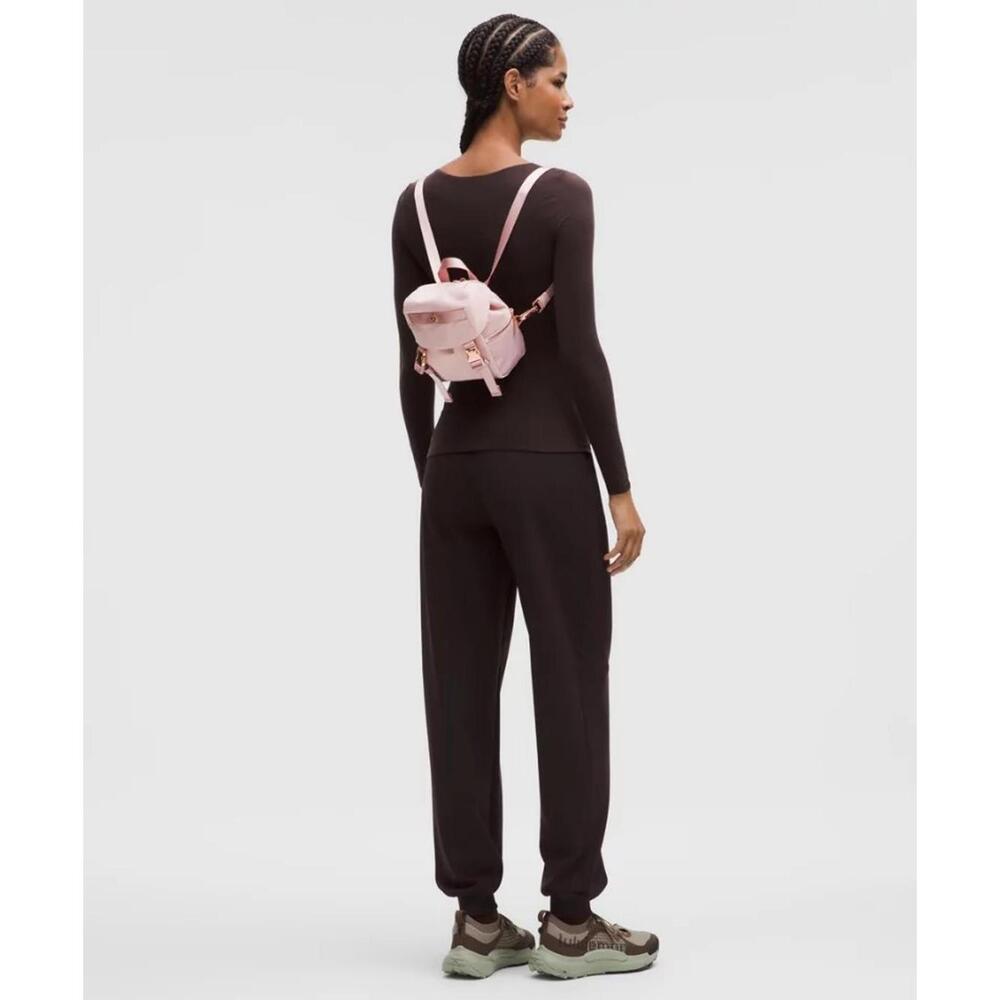 Lululemon Wunderlust Convertible Backpack Mini Pink 3L Crossbody Bag NWT